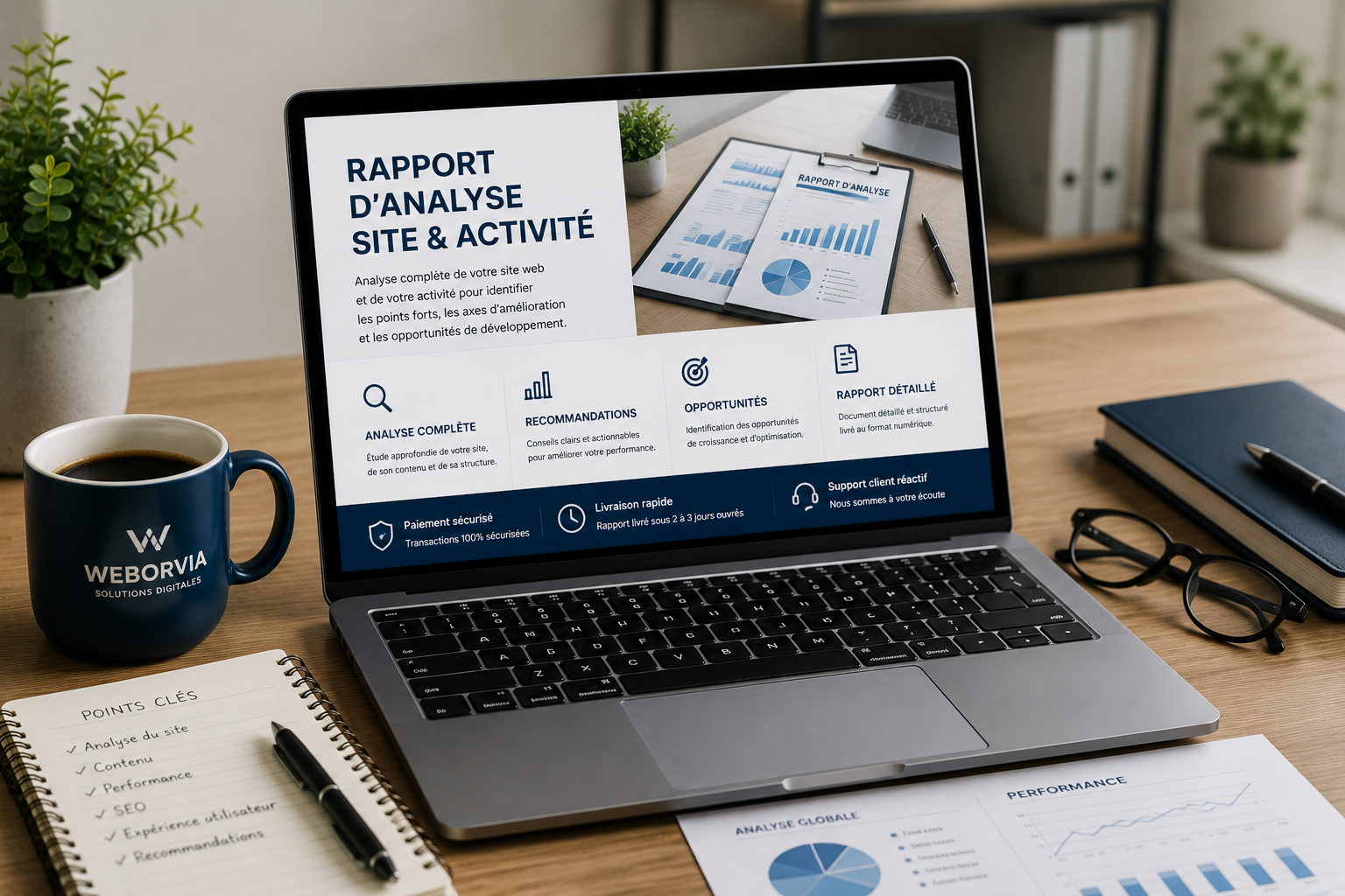 Rapport d'analyse de site ou d'activité